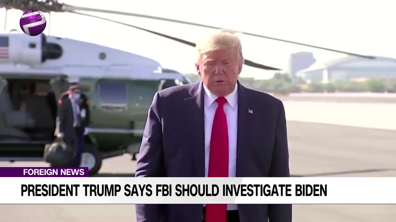 President Trump Says FBI Should Investigate Joe Biden (NEWS | USA)