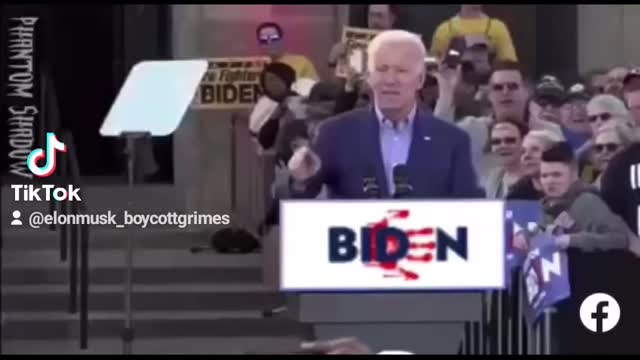 Let's go brandon 🤣 Joe Biden actually says he isn't our president listen