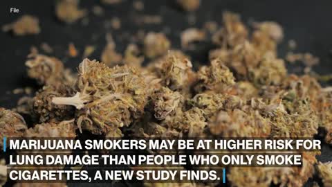 Marijuana smokers could be at more risk for emphysema than cigarette smokers_ Study