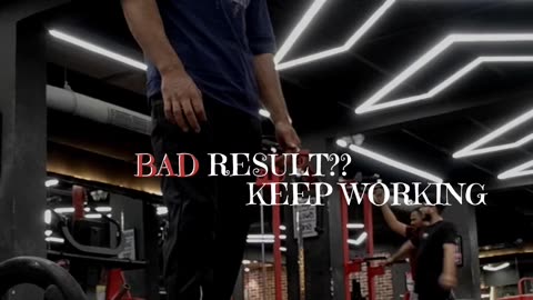 The real workout starts when you want to stop.