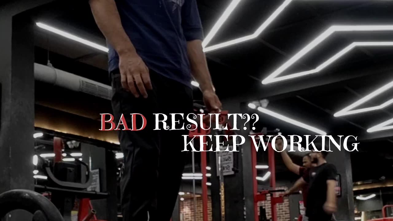 The real workout starts when you want to stop.