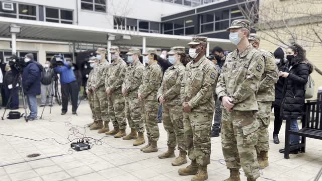 NYC Health + Hospitals/Coney Island Welcome DOD Medical Team