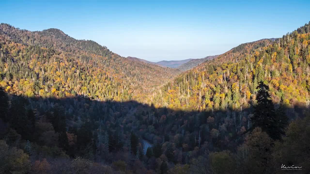 The beauty of the great Smoky Mountains