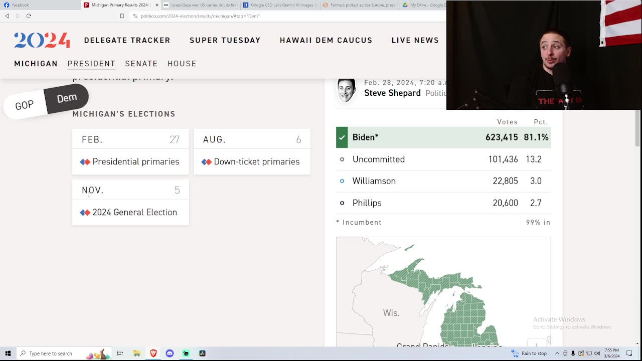 Episode #158: 2024 Presidential Race, Gaza Aid, Gemini, European Farmers