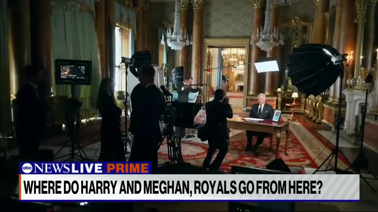 ‘It's the press’_ Royal expert on ‘Harry & Meghan' series fallout _ ABCNL