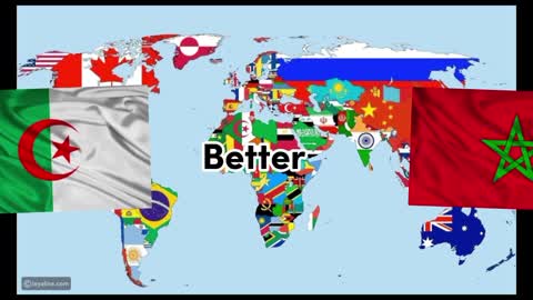 Algeria vs marocco part 2 - comparation