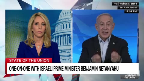 Netanyahu refuses to answer CNN on whether he would take responsibility for October 7 attack