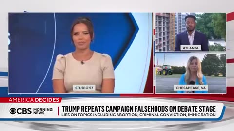 Biden fails to ease worries about age, Trump spews falsehoods in first 2024 debate CBS News