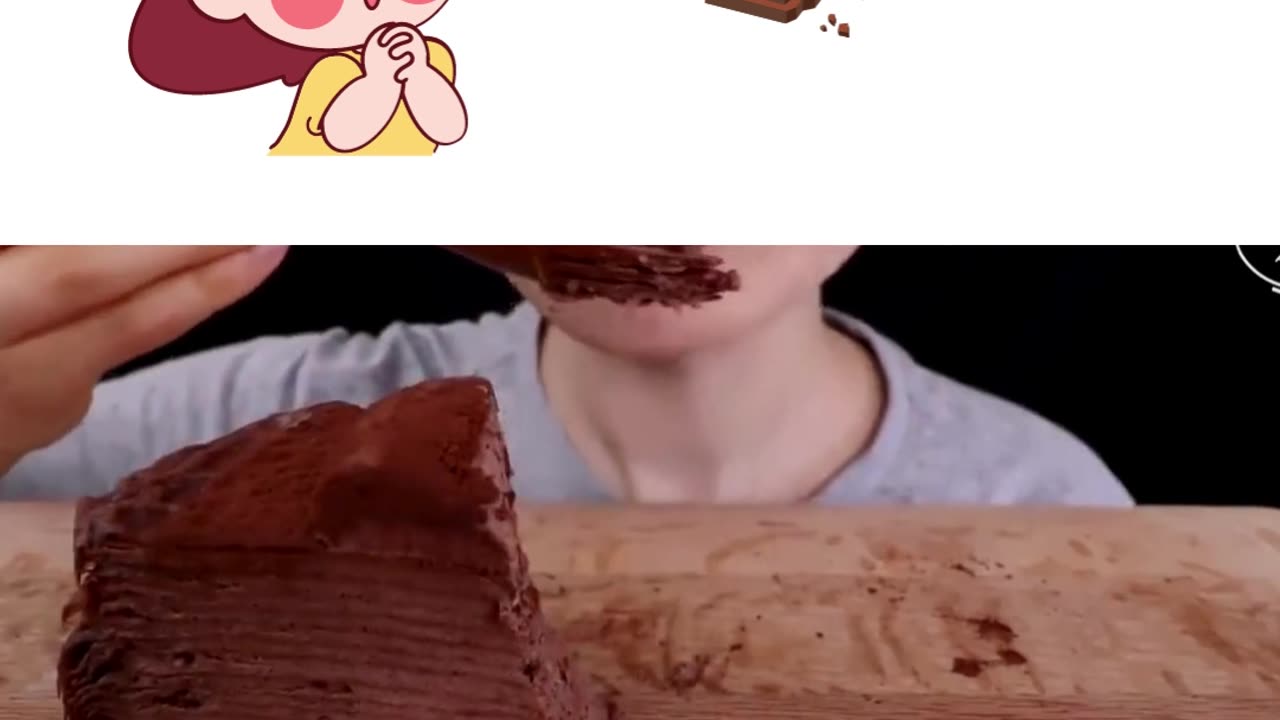 Chocolate Snack Mukbang ASMR