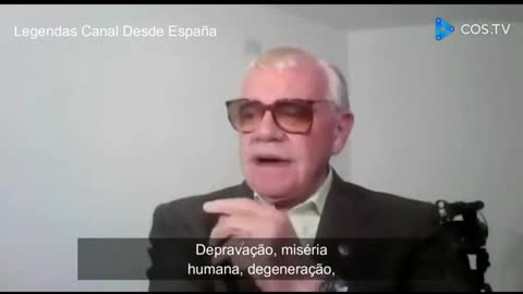 Um cidadão senior, de forma bem clara deixa uma mensagem para a Cristine Lagarde