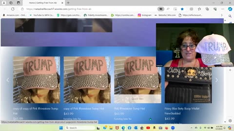 Last 3 Pink Trump Rhinestone Hats - So Beautiful Buy Here