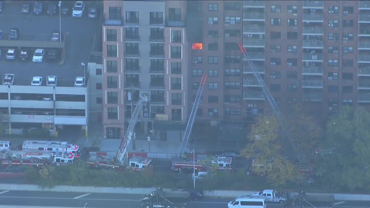 Bronx high rise fire