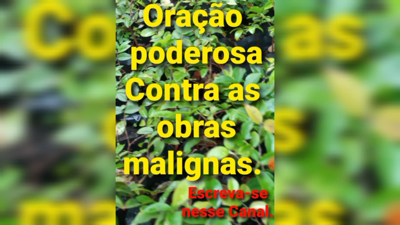 Oração poderosa Contra as Obras malignas🙌🏻. O Senhor Jesus Cristo garante a Vitória.