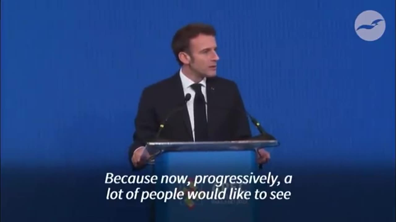 Macron On One World Government