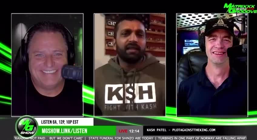 Kash Patel joins the @mgshowchannel