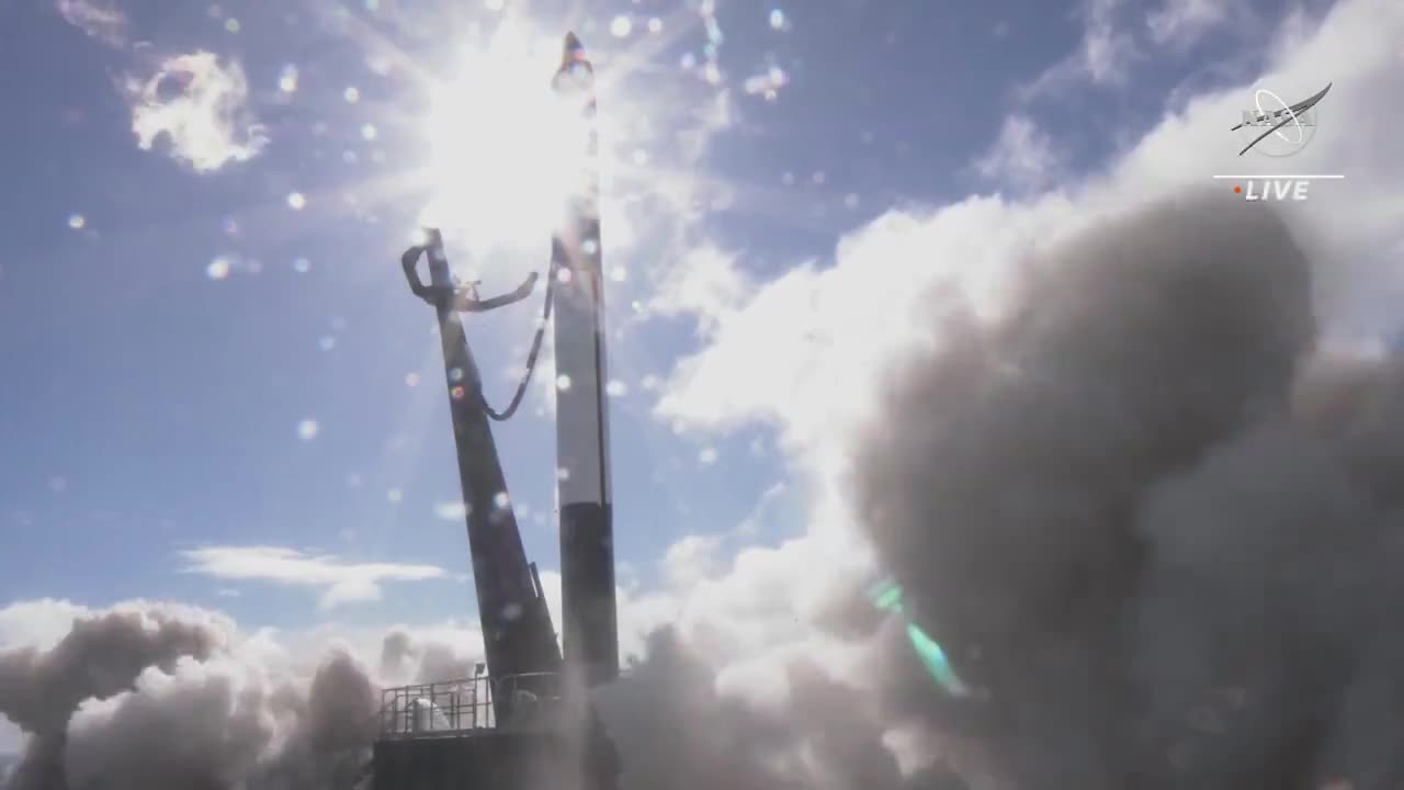 Rocket Lab launches two NASA satellites to monitor tropical storms