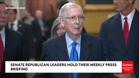 BREAKING NEWS: McConnell Asked Point Blank About House's Failure To Elect Jim Jordan Speaker