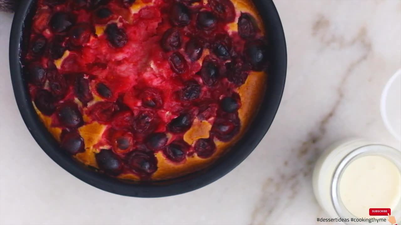 Easy Cranberry Cobbler Recipe [ASMR] _ Delicious Dessert