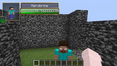 Herobrine vs Error422 all creepypasta mobs in minecraft part 109