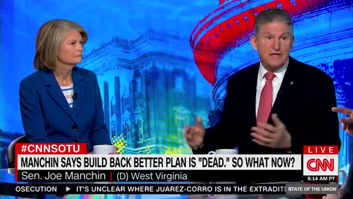 Manchin: The Build Back Better Bill ‘No Longer Will Exist’