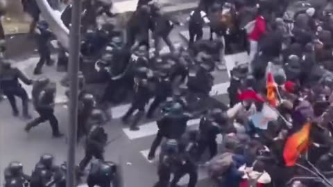 FRANCE - This is tyranny, it isn’t any democracy I know.