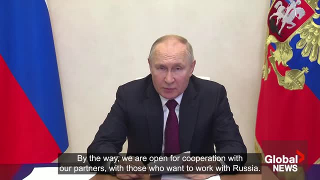 Putin touts Russia's great Arctic power with launch of nuclear icebreakers