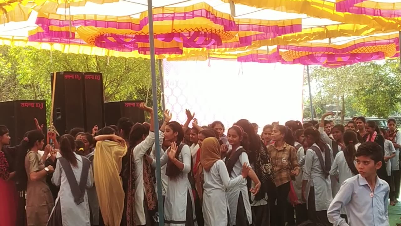 Dance video with student