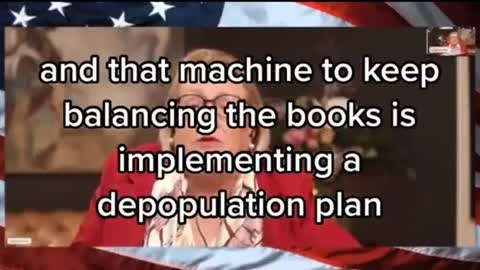 NO GOP VS DEMOCRAT - THAT MACHINE, TO KEEP BALANCING THE BOOKS, IS IMPLEMENTING A DEPOPULATION PLAN