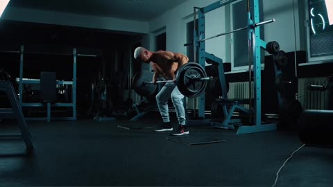 Bent over rows back workout fitness MB