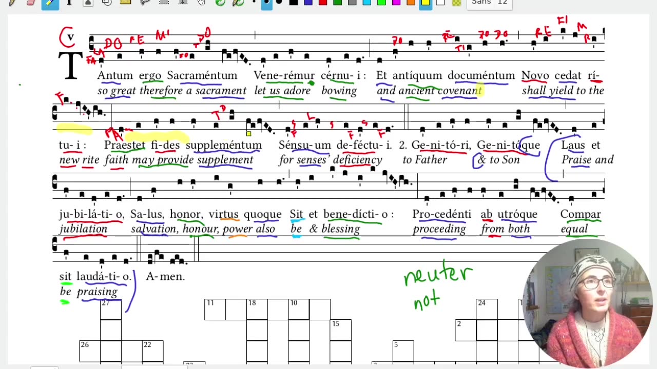 Weekly Chant Lesson: Tantum Ergo (Pange Lingua v5-6)