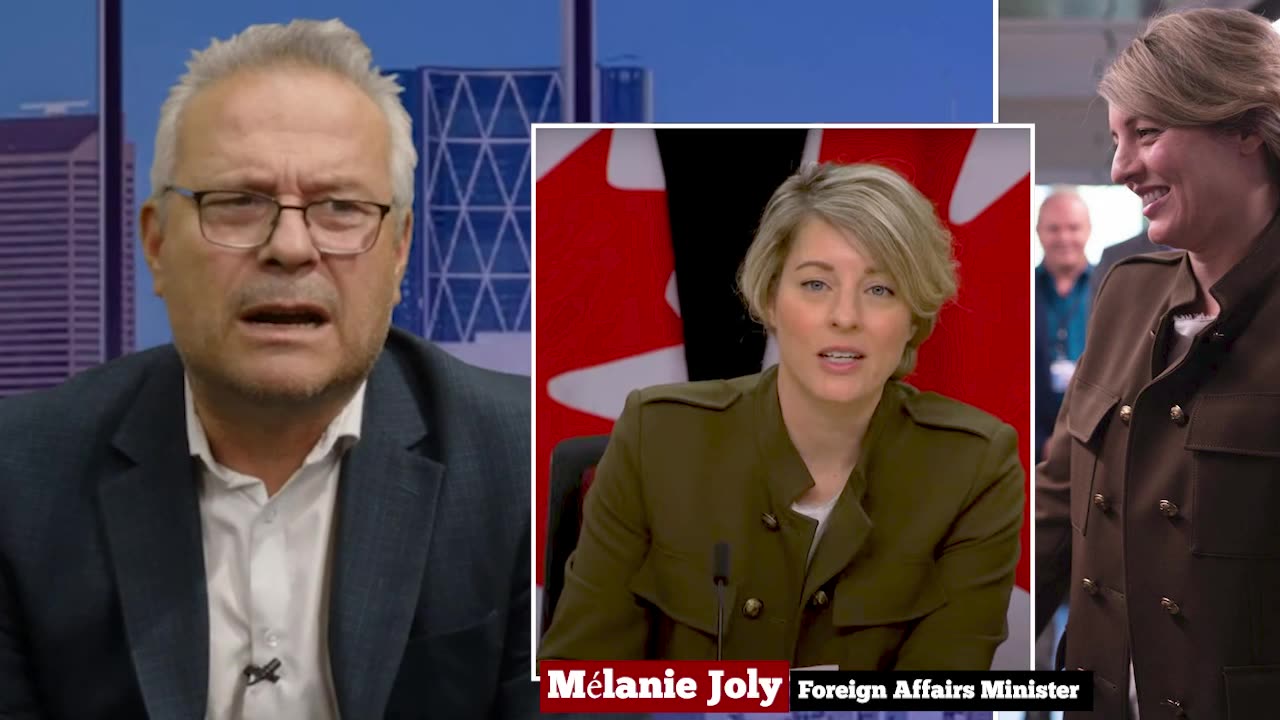 'GI Joly', Canada's foreign affairs minister plays dress up for a press conference