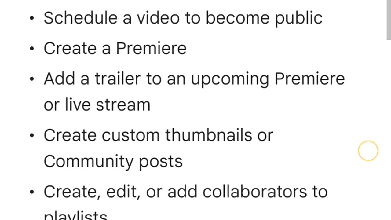 YouTube don't make any sense