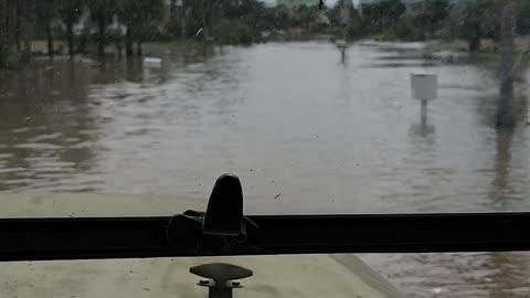 Vilano Beach Porpoise Point Flooding Hurricane Ian