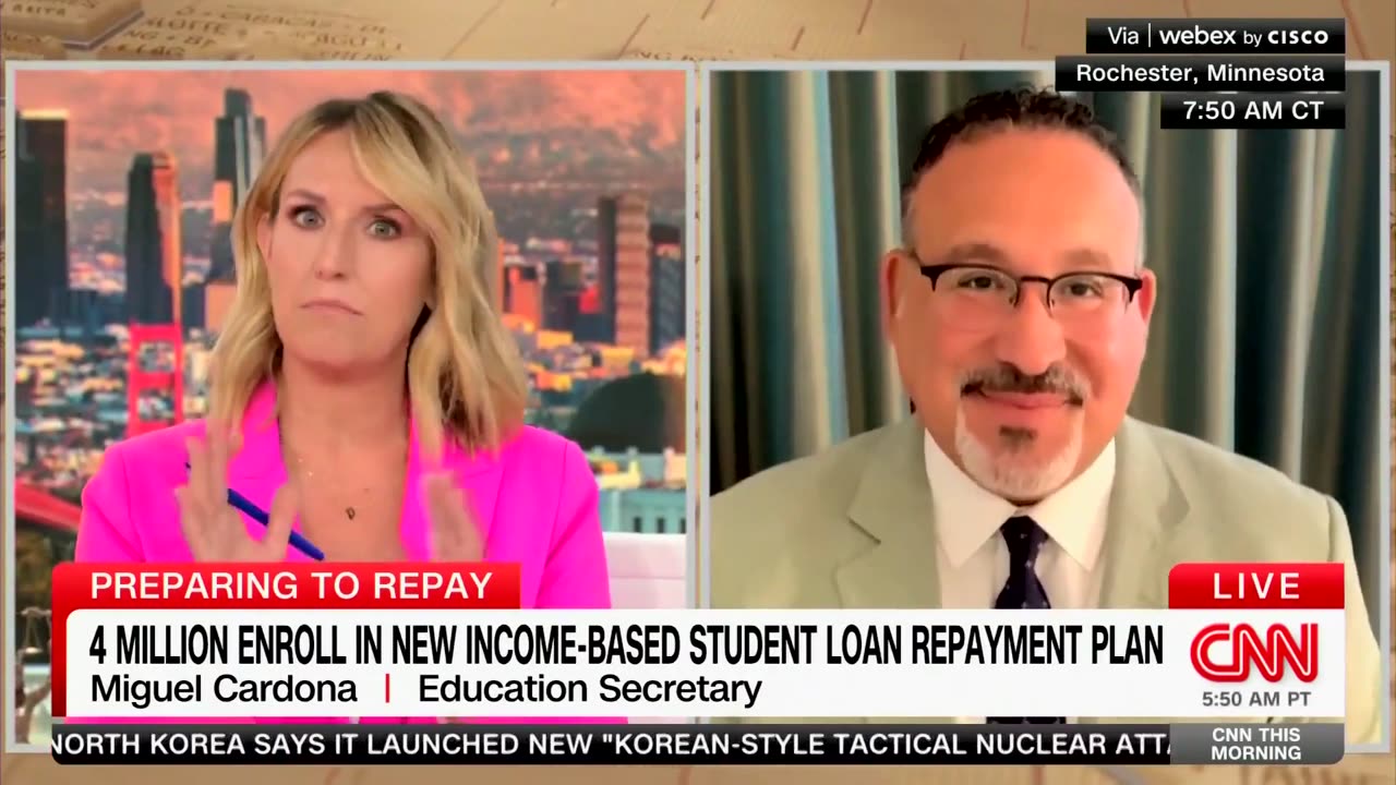 Education Sec Gets EXPOSED After Being Asked Who Is Paying For Student Debt Bailout