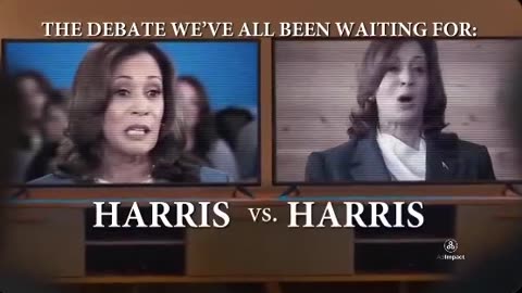 Trump made Kamala depate herself again.