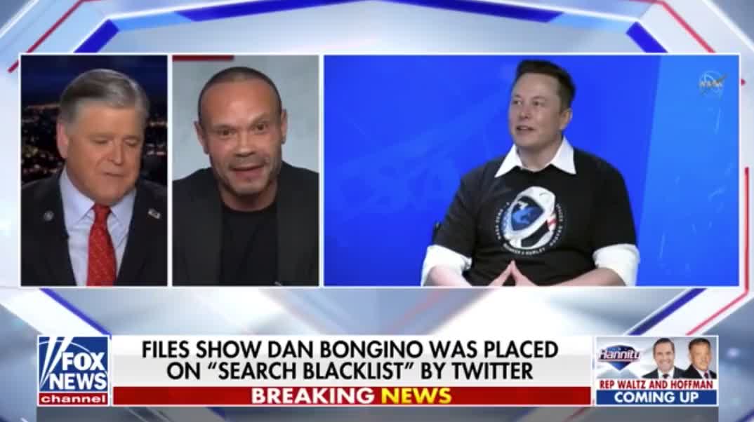 Elon Musk Releases Files Showing Dan Bongino Was on Twitter Blacklist