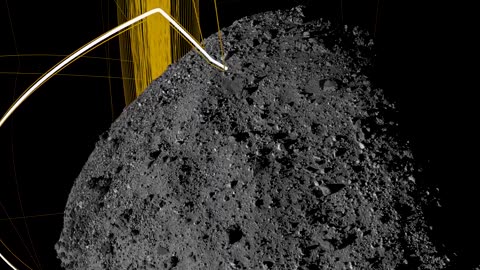 OSIRIS-REx Slings Orbital Web Around Asteroid to Capture Sample _ 4K