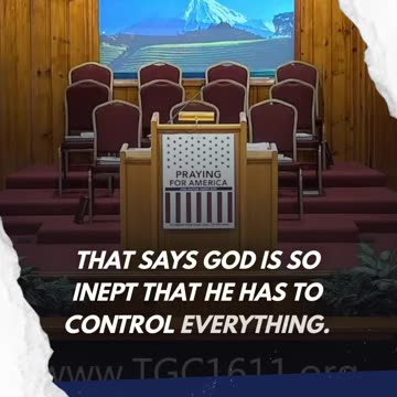 Sin violates the will of God (Calvinism Exposed)