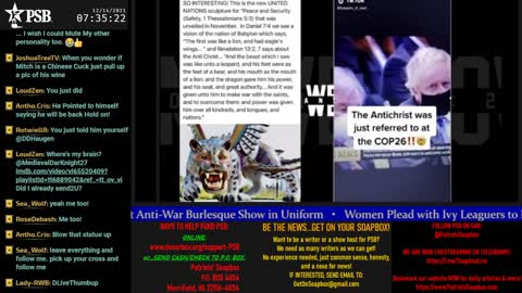 2021-12-14 07:00 EST - Patriots Soapbox AM: with LadyRWB , MykelJaye & DD