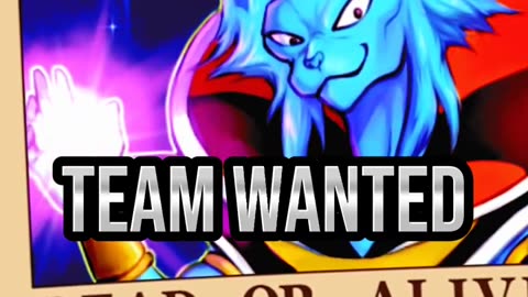 Team wanted #dbz #dbs #anime #rumble