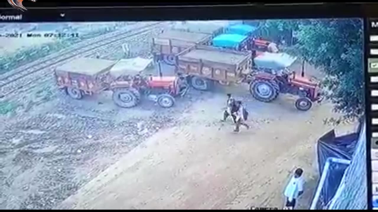 A devastating train accident kills two Indian girls in a second.