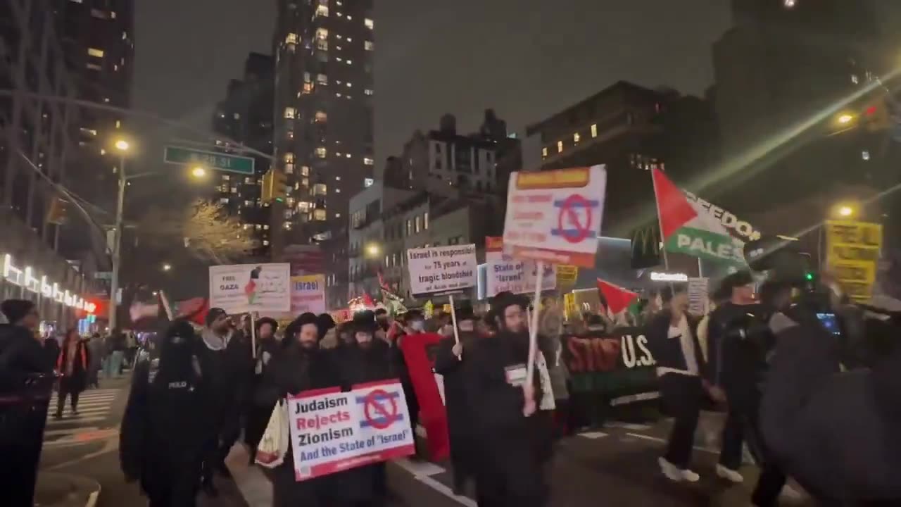 Pro-Palestinian Protesters Threaten To Put a Damper On New Year's Eve In Times Square