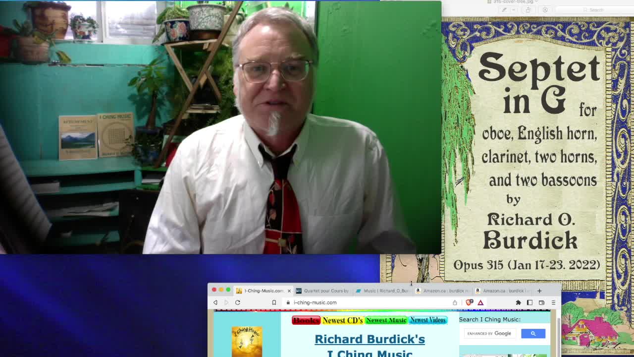 TS9 Richard Burdick talks about the drain pipe, Op. 315, 328, CD64 and his books