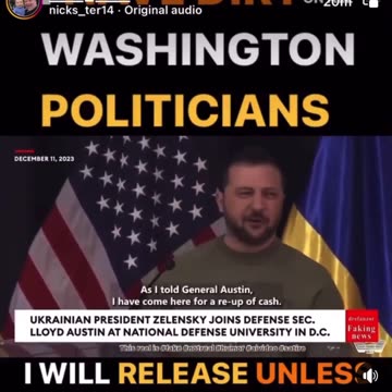 Zelensky of ukraine wants his damn money tax payers