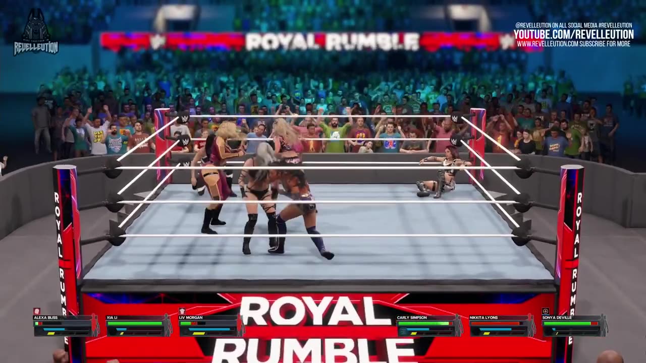 WWE 2K23_ 30 Woman Royal Rumble Match #WWE2K23
