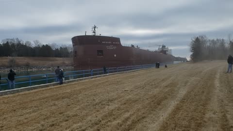 Mesabi Miner winter layup