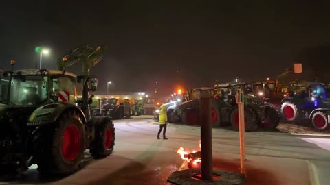 Farmers in Germany are not playing around