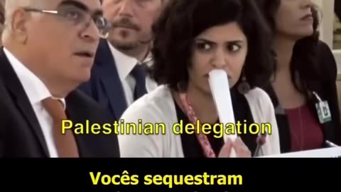 Palestino jogou verdades na cara da sociedade internacional