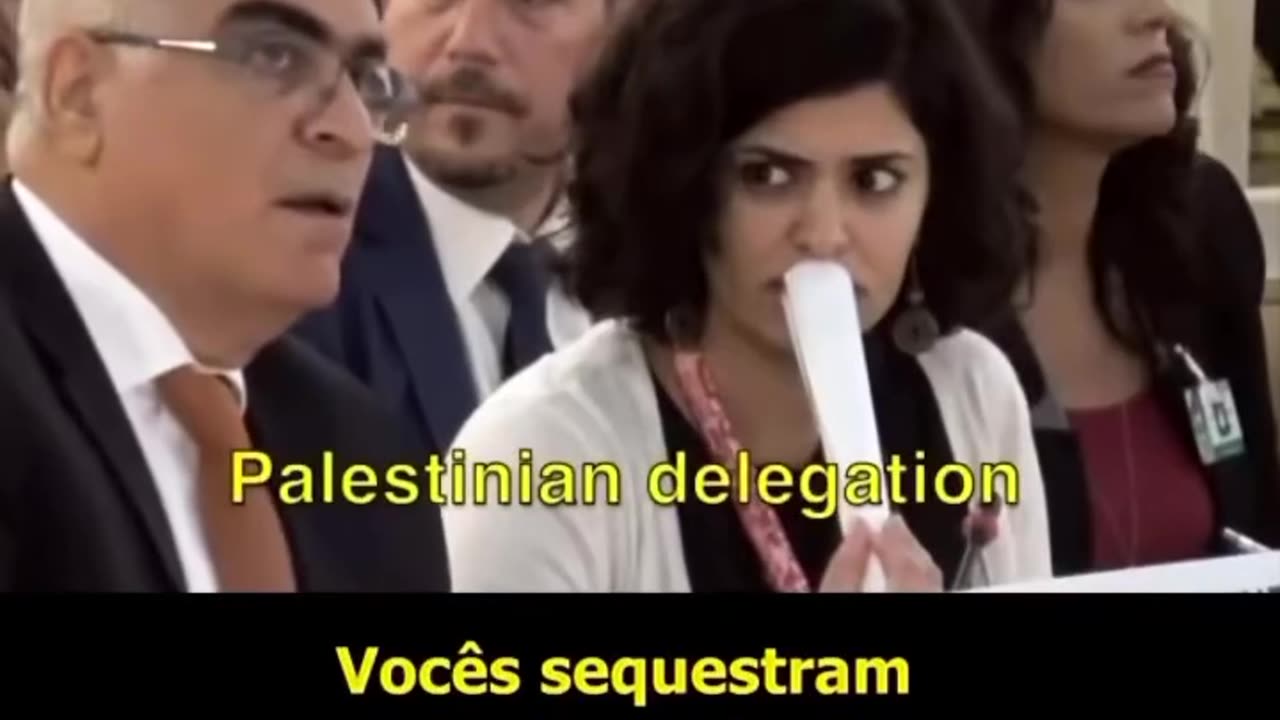 Palestino jogou verdades na cara da sociedade internacional