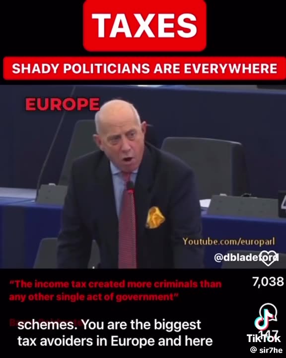 Taxes, shady politicians are everywhere